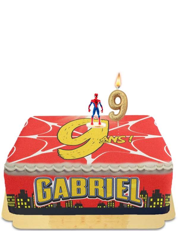 HappyKuchen.de Spiderman Cake Eifrei, Vegetarisch und Glutenfrei - 70