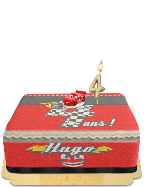 HappyKuchen.de Cars Lightning Mcqueen Cake Eifrei, Vegetarisch und Glutenfrei - 38