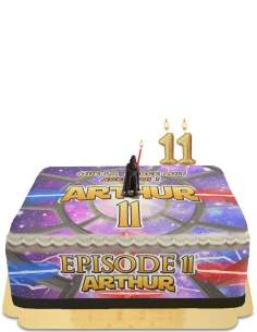 HappyKuchen.de Gâteau Star Wars Dark Vador sans œuf, végétarien et sans gluten - 36