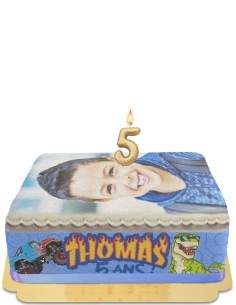 HappyKuchen.de Eierfreier, vegetarischer und glutenfreier Teenager-Geburtstagskuchen Foto - 34