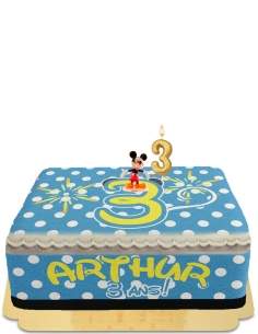 HappyKuchen.de Gâteau Mickey sans œuf, végétarien et sans gluten - 40