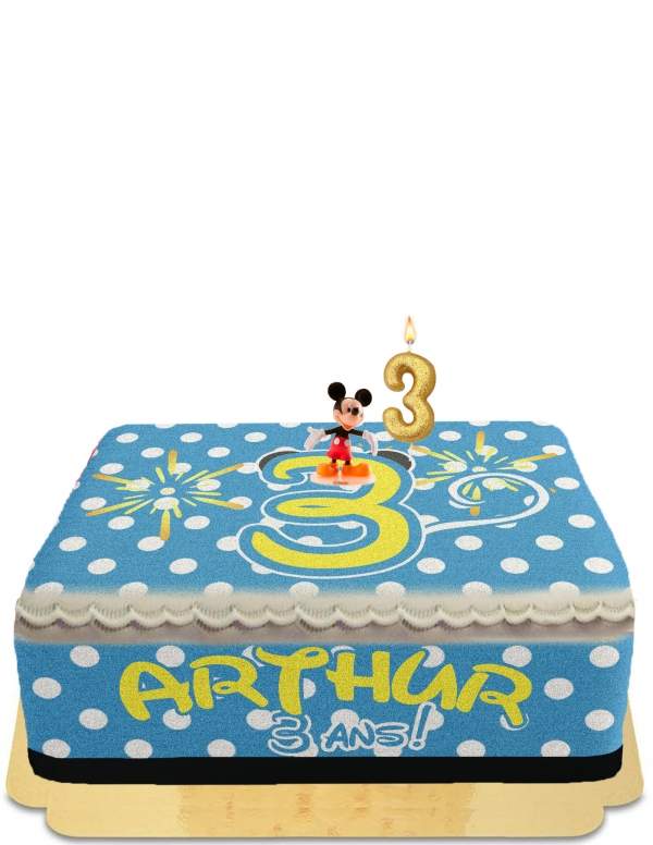 HappyKuchen.de Eierfreier, vegetarischer und glutenfreier Mickey Cake - 40