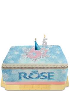 HappyKuchen.de Gâteau Reine des Neiges Elsa Frozen sans œuf, végétarien et sans gluten - 77