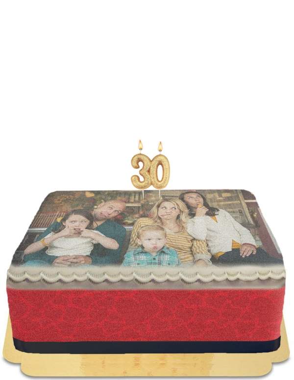 HappyKuchen.de Gâteau photo coeur adulte sans œuf, végétarien et sans gluten - 73