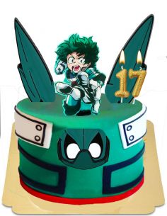  Kuchen Deku My hero academia vegan, glutenfrei - 1